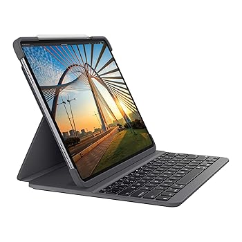 【中古】ロジクール iPad Pro 11 in 第1時人 第2時人 相応う Bluetooth 鍵盤 英語取り合わせ 薄型 容れもの 原則として型 iK1174A うしろ側ともし火付 国内定まり品 2