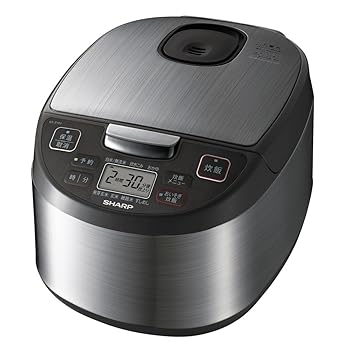 【中古】小ざかしい 炊飯器 5.5合 黒厚釜 球面炊き しろがね色 KS-S10J-S