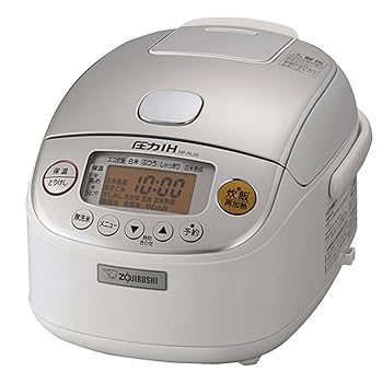 【中古】象印マホービン 炊飯器 3合 白いこと NP-RL05-WA