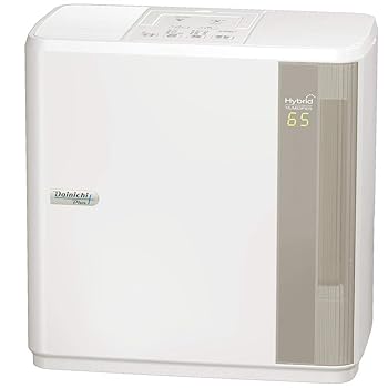 【中古】ダイニチ (Dainichi) 加湿器 ハイブリッド式(木造和室12畳まで/プレハブ洋室19畳まで) HDシリーズ ホワイト HD-7018-W｜フジセイ