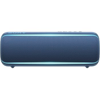 【中古】ソニー ワイヤレスポータブルスピーカー SRS-XB22 : 雨合羽 / 防塵 / 防錆 / Bluetooth / 重低音部青写真 / マイクロホン付き添い人/ 最大限度12第四次元年代順の継続生まれ変わり 2019年