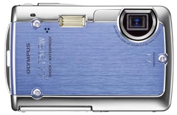 【中古】OLYMPUS デジタルカメラ μ720SW アクアブルー μ720SWBLU|フジセイ