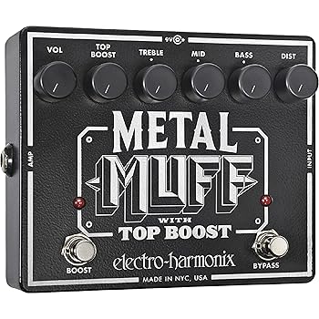 【中古】electro-harmonix エレクトロハーモニクス エフェクター ディストーション Metal Muff 【国内正規品】｜フジセイ