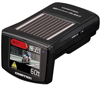 【中古】コムテック(COMTEC) 超高感度トリプルエンジン搭載レーダー探知機 リモコン付 GL847｜フジセイ
