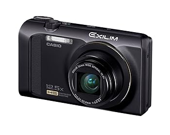 【中古】CASIO デジタルカメラ EXILIM 1610万画素 光学ズーム12.5倍 EX-ZR200BK｜フジセイ