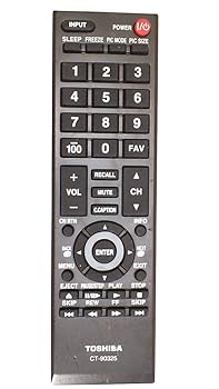 【中古】東芝 CT-90325 遠隔操作 19C100U用