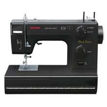 【中古】ジャノメ janome 豪然たる電動ミシン LC7500K なめし革相応う コウモリ傘