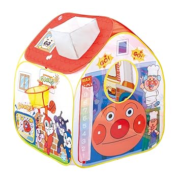 【中古】アンパンマン 全身で知育がいっぱいボールテントパンこうじょう|フジセイ