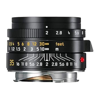 【中古】ライカ ズミクロン M f2/35粍 ASPH. 黒いこと