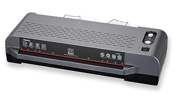 【中古】アスカ ラミネーター 本体 L407A3 A3相応う 4本巻き ウォーム引きあげる6.5分 150μmまで相応う 体温合わせる 引っくり返す取り替えっこ オートオフ 御役目用