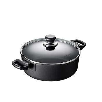 【中古】(3.5l) - Scanpan Classic 3.5l Covered Low Stew Pot