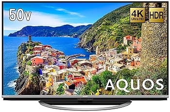 【中古】シャープ N-Blackパネル搭載 液晶 テレビ 4K HDR対応 AQUOS 50V型 LC-50US45｜フジセイ