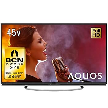 【中古】小ざかしい 45V型 AQUOS 盛りだくさん高品位テレビ 液晶テレビ受像機 LC-45W5