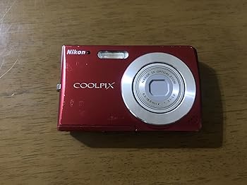 【中古】Nikon デジタル写真機 COOLPIX (クールピクス) S200 赤いこと COOLPIX S200R 家電-その他