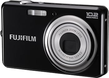 【中古】富士フイルム FinePix J28 10.2MP デジタル写真機 光学3倍望遠レンズ付き添い人