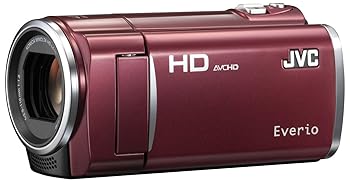 【中古】JVCケンウッド JVC 8GBフルハイビジョンメモリームービー ルージュレッド GZ-HM450-R｜フジセイ