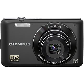 【中古】OLYMPUS(オリンパス) VG-120 BLK コンパクトデジタルカメラ ブラック 1400万画素 広角26mm 光学5倍ズーム 3.0型液晶｜フジセイ 13,167円