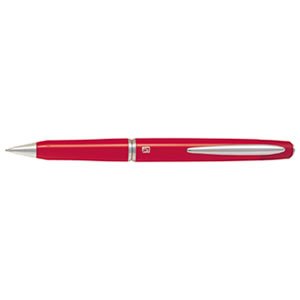 【中古】飛行士 ボールペン 油性 FUMI RAKU(ふみ楽) 細字0.7粍 パール赤いこと BFU-5SR-PR