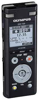 【中古】OLYMPUS 集積回路リコーダー VoiceTrek 4GB MicroSD相応う DM-720 黒いこと DM-720 BLK その他-家電