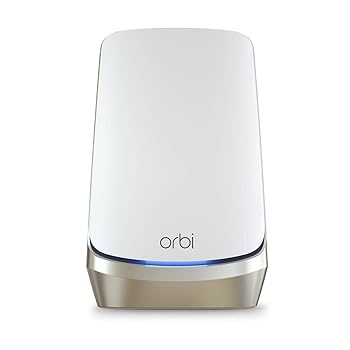 【中古】NETGEAR Orbi 無線LAN6E 6GHz相応う メッシュ無線LAN AXE11000 無線電話ローカルエリアネットワークルータ クアッドバンド 11ax RBRE960 無償製造会社3年引きうける 10G ワイドエリアネットワーク界面積み上げる 【