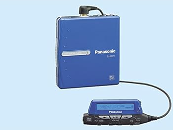 【中古】Panasonic パナソニック SJ-MJ77-A 青味 携帯型MD電気蓄音機 （MD生まれ変わり専用機/MDウォークマン）