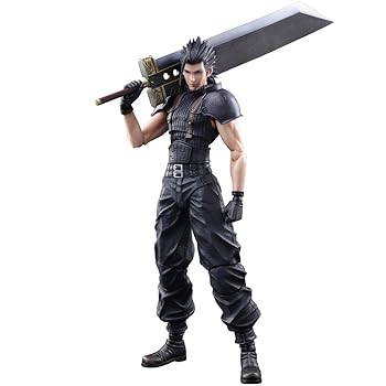 【中古】PLAY ARTS改 CRISIS CORE ?FINAL FANTASY VII ザックス 塗装済み可動フィギュア|フジセイ