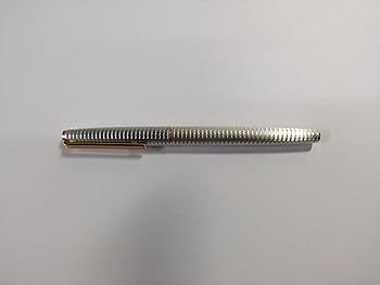 【中古】飛行士筆 小母さん 14Kゴールド585 H080 細字 F 首軸：赤