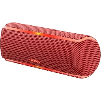 【中古】ソニー ワイヤレスポータブルスピーカー 重低音部模範例 SRS-XB21 : 雨合羽・防塵・防錆/Bluetooth/専用スマホアプリ相応う 書き込み役立つこと積み上げる レッ