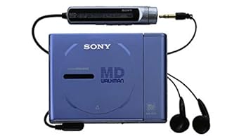 【中古】SONY MZ-E25-L 青味 携帯型MD電気蓄音機 MDLP非相応う （MD生まれ変わり専用機/MDウォークマン） (青味)