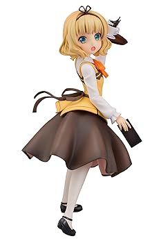 【中古】ご注文はうさぎですか?? シャロ Cafe Style 1/7スケール PVC製 塗装済み 完成品 フィギュア｜フジセイ