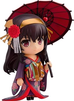 【中古】ねんどろいど 冴えない彼女の育てかた Fine 霞ヶ丘詩羽 和服Ver. ノンスケール ABS&PVC製 塗装済み可動フィギュア｜フジセイ