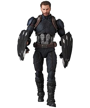 【中古】メディコム・トイ MAFEX マフェックス No.122 CAPTAIN AMERICA INFINITY WAR Ver. 全高約160mm 塗装済み アクションフィギュア｜フジセイ 25,965円