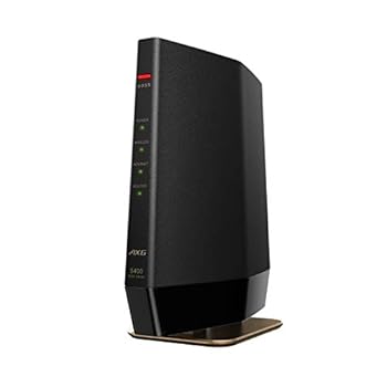 【中古】WSR-5400AX6/DMB [Wi-Fi 6 無線電話ローカルエリアネットワークルータ 4803+573Mbps つや消し黒いこと]