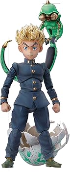 【中古】メディコス 超像可動 「ジョジョの奇妙な冒険」第四部 広瀬康一&エコーズACT1 (荒木飛呂彦指定カラー) 約90mm&40mm PVC&ABS&ナイロン 塗装済み可|フジセイ