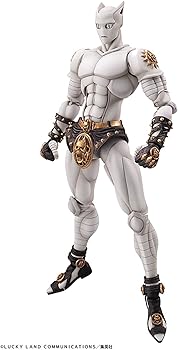 【中古】超像可動 「ジョジョの奇妙な冒険」第4部 キラークイーン(荒木飛呂彦指定カラー)(再生産) 約16cm PVC&ABS製 塗装済み可動フィギュア｜フジセイ