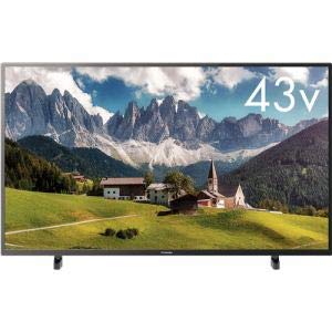 【中古】フナイ 43V型 液晶 テレビ受像機 4K ラジオ受信機内蔵 ダブルラジオ受信機 外後ばらいHDD裏番組録画相応う FL-43U3130