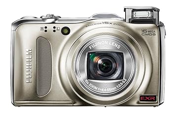 【中古】FUJIFILM デジタルカメラ FinePix F600EXR シャンパンゴールド 1600万画素 広角24mm光学15倍 F FX-F600EXR G｜フジセイ