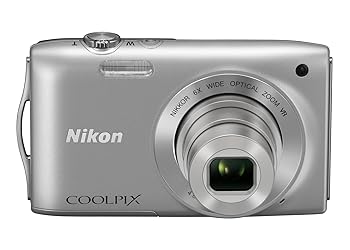 【中古】Nikon デジタルカメラ COOLPIX (クールピクス) S3300 クリスタルシルバー S3300SL|フジセイ