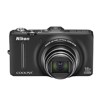 【中古】Nikon デジタルカメラ COOLPIX (クールピクス) S9300 ノーブルブラック S9300BK｜フジセイ