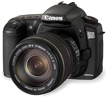 【中古】Canon EOS 20D EF-S18-55 U 水晶体一揃いの道具