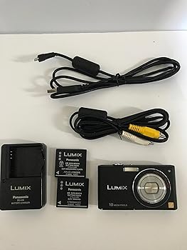【中古】パナソニック デジタル写真機 LUMIX (ルミックス) FX37 エクストラブラック DMC-FX37-K