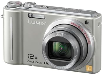 【中古】パナソニック デジタル写真機 LUMIX (ルミックス) TZ7 しろがね色 DMC-TZ7-S