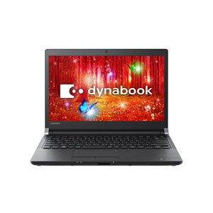 【中古】東芝 ベーシックモバイルノートパソコン dynabook グラファイトブラック PRX33CBPNJB