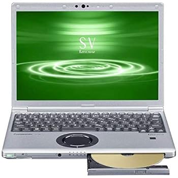 【中古】パナソニック 12.1型万覚え帳マイコン Let\u0027s note SV続きもの（しろがね色＆黒いこと）[Core i5 / 記憶装置 16GB / SSD 256GB / Microsoft Office 2019