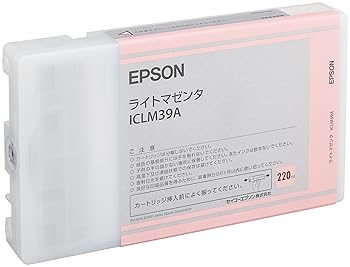 【中古】セイコーエプソン インクカートリッジ ライトマゼンタ 220ml ICLM39A｜フジセイ 9,122円