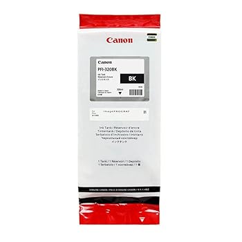 【中古】キヤノン 2890C001 インクタンク PFI-320BK ブラック///ホワイト｜フジセイ