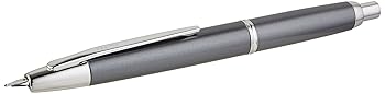 【中古】筆旗がしら受け答え デシモ 太字(B)【ダークグレーマイカ軸】 FCT15SRGYB