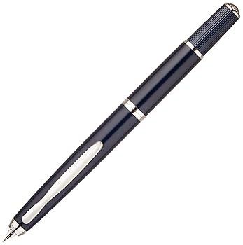 【中古】飛行士 筆 キャップレスフェルモ FCF2MRDLM うす暗い青色