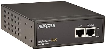 【中古】BUFFALO 御機嫌力強さ PoEインジェクター 1CH青写真 BIJ-POE-1P/HG