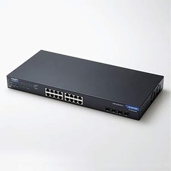 【中古】エレコム スイッチングこしき 16界面 ギガビット PoE役立つこと積み上げる 座標軸2 耐熱50度 繰り返し押しとどめる役立つこと 3年引き受ける EHB-SG2B16F-PL